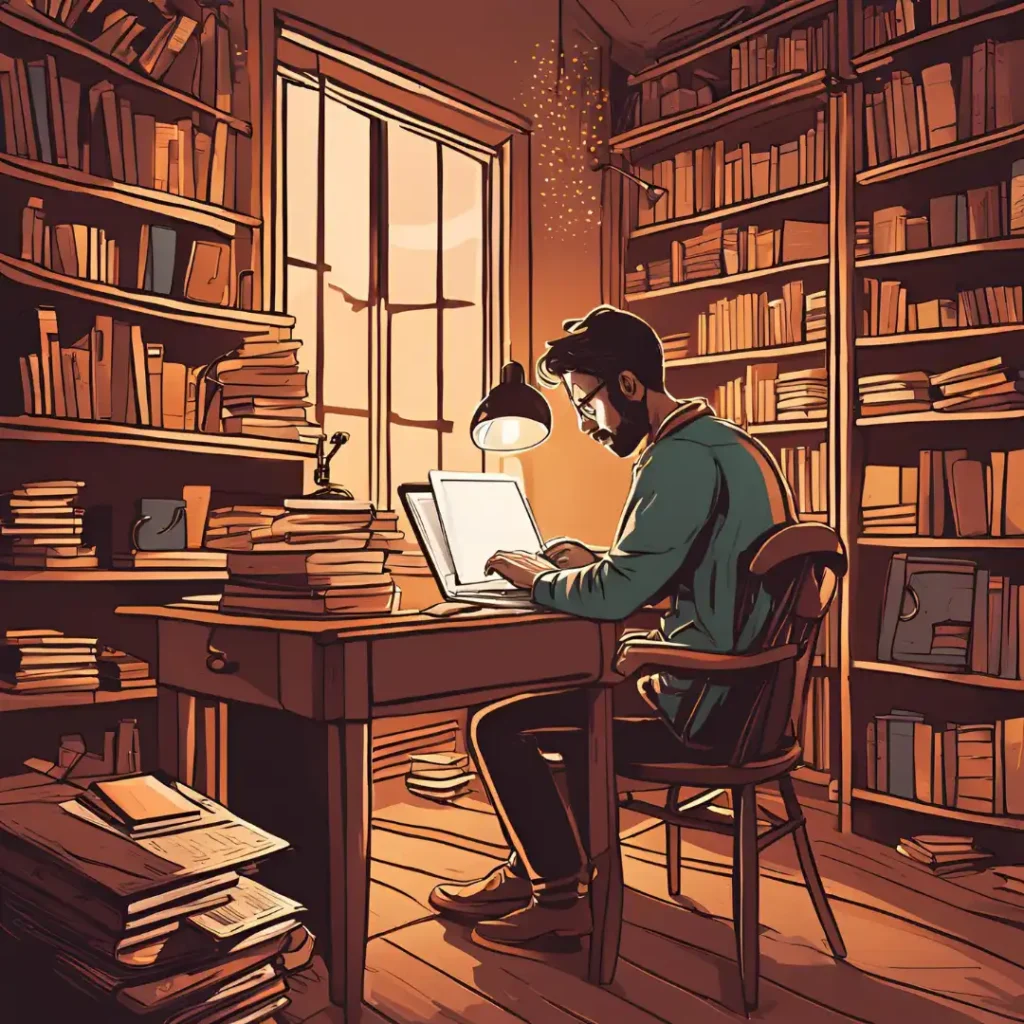 ilustrasi membuat e book