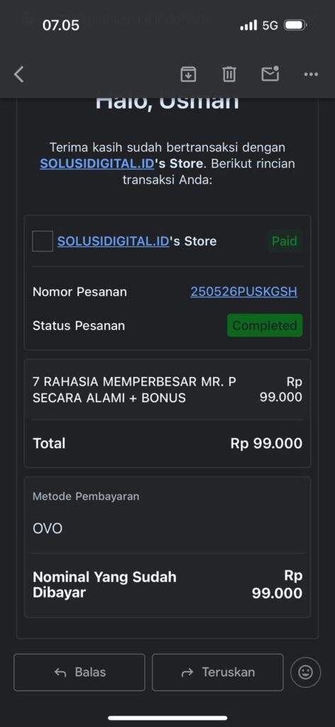BUKAN PRODUK KAMI
